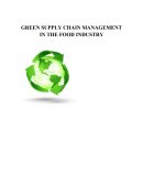 Green supply chain in the food sector: the case of india