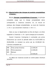 Travaux De Fin D'exercice Comptable