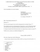 Lettre de renouvellement d'un abonnement Lettre de renouvellement d'un abonnement