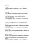 Synthèse sur le monde du travail Synthèse sur le monde du travail