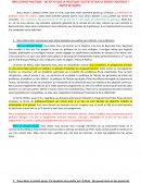 Oral de science politique Oral de science politique