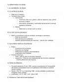 La détermination du décès La détermination du décès