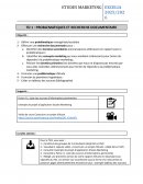 Problématiques et recherche documentaires Problématiques et recherche documentaires