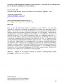 Le mémoire de fin d’études des étudiants en soins infirmiers Le mémoire de fin d’études des étudiants en soins infirmiers